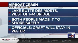 Winnebago County sheriffs warn that ‘no ice is safe’ after airboat sinks