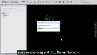 How To Insert a Symbol in WebCAD