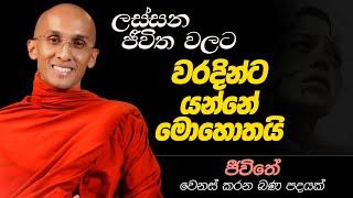 39. ලස්සන ජීවිත වලට වරදින්නට යන්නේ මොහොතයි... | ජීවිතය වෙනස් කරන බණ පදයක් | 2024-12-13