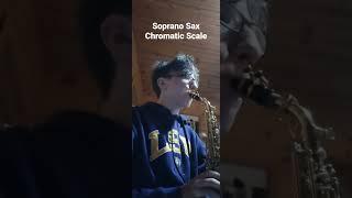 Soprano Sax Chromatic Scale