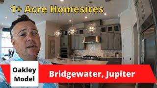  Oakley Floor Plan Home Tour  - Bridgewater Jupiter Florida 