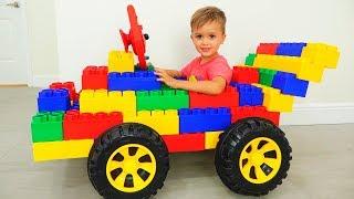 Vlad and Nikita play with Toy Cars - Collection video for kids