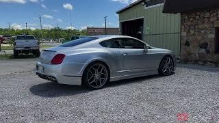 Bentley Continental GT exhaust completed