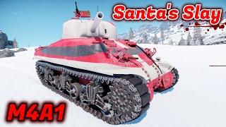 Santa Sherman (M4A1) Is Coming to Town! Delivering Armor Piercing Presents [War Thunder]