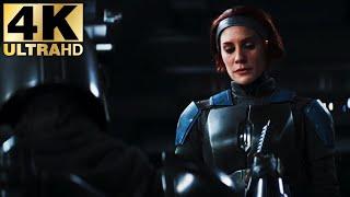 Bo-Katan Can't Accept The Darksaber | The Mandalorian S2 EP 8 - 4K