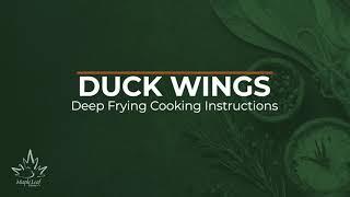 Maple Leaf Farms- Duck Wings (Deep Fried)