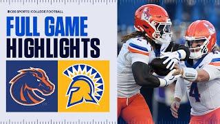 No. 13 Boise State vs. San Jose State: FULL GAME HIGHLIGHTS | Big Ten on CBS