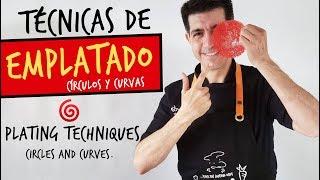 Técnicas de Emplatado I ⭕️ (Círculos y curvas) / Plating techniques: circles and curves.