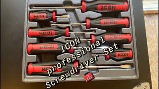 ICON Professional Screwdriver Set Unboxing And First Impressions!