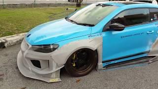 Volkswagen Scirocco Custom Wide Body Kit Modified