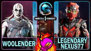 MK1 Woolender (QUAN CHI) VS Legendary Nexus (SEKTOR)Mortal Kombat 14K 60ᶠᵖˢ