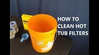 How To Clean Hot Tub Filters (For Cheap!)