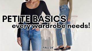 CASUAL Wardrobe Favorites Every PETITE Needs! Fall 2024