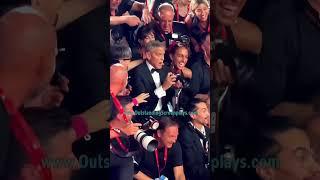 Best Friends Brad Pitt and George Clooney in Venice as Wolfs