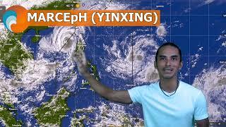 NOV 8, 2024 : PAGLAYO ng Bagyong MARCEpH at TATLONG SUNOD SUNOD na SAMA ng PANAHON sa labas ng PAR