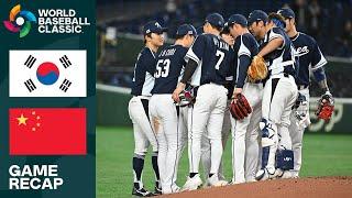 Korea vs. China Game Highlights | 2023 World Baseball Classic