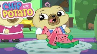 Chip and Potato | Melon Mania | Cartoons For Kids | Watch More on Netflix