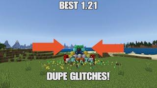 BEST MINECRAFT 1.21 DUPE GLITCHES (NEW)