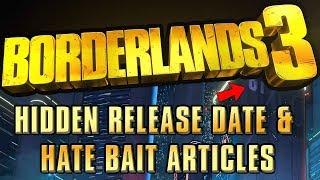 Borderlands 3 – Release Date & Journalist Hate Already?