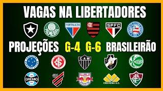 BRASILEIRÃO | PROJEÇÕES ATUALIZADAS | VAGAS NA LIBERTADORES