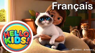 Chats Heureux, Maison Heureuse | Hello Kids! Chansons Pour Enfants Multilingues | Comptines