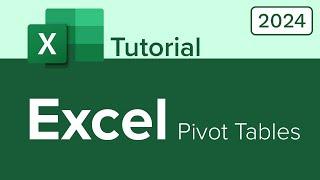 Excel Pivot Tables Tutorial