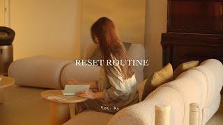 Weekend Reset Routine | Self-care habits to soothe a tired mind ‍️ | cleaning and home spa