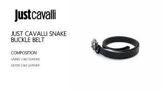 PataShop - JUST CAVALLI Snake Buckle belt