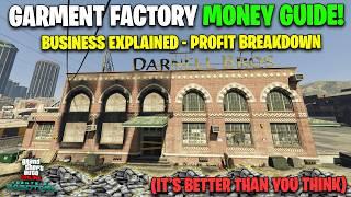 GTA Online GARMENT FACTORY Money Guide | Darnell Bros Factory Business Guide & Tips To Make MILLIONS