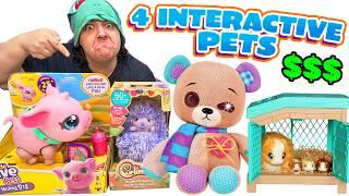 I Test 4 CRAZY EXPENSIVE Interactive Toys So You Don’t Have To!