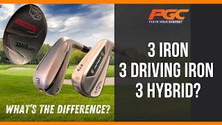 Battle of the Clubs: Iron vs. Hybrid vs. Driving Iron - Unveiling the Key Differences!