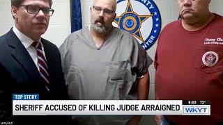 Kentucky sheriff accused of killing judge enters plea