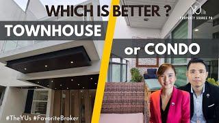 Buying a Townhouse or a Condo? Which is Better? Home Search #TheYUs #favoritebroker John Daphne Yu