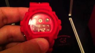 PLAY CLOTHS G-SHOCK LIMITED EDITION DW-6900PC-4CR UNBOXING