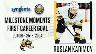 OHL Milestone | First Career Goal | Ruslan Karimov