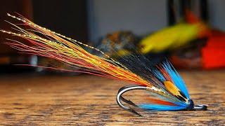 tying the geordie salmon fly