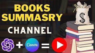 Create Book Summary Channel || How create to a books story channel ||  Books Review Channel