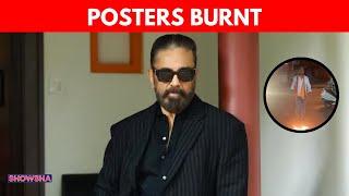 Kamal Haasan Kannada Row: Activist Burns Actor’s Posters, Gets Arrested | WATCH