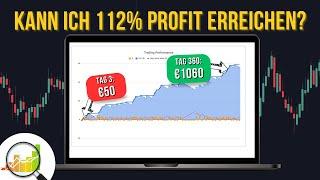 Live Trading Challenge 2025: Kann ich 112% erreichen? | 10k Abo Special