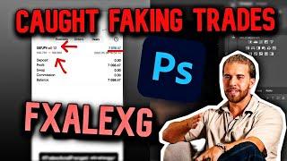 FXAlexG Caught Red-Handed Faking Profits on Instagram *EXPOSED* Proof he is Photoshopping