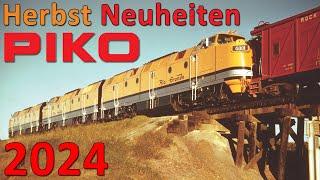 Piko Herbst Neuheiten 2024 | Spur H0 und G