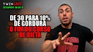 Dieta para sair de 30% de gordura para 10%