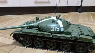 T-62 RC tank 1/16 test drive