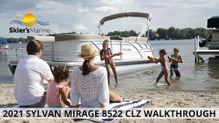 2021 Sylvan Mirage 8522 CLZ Walkthrough (Skier's Marine)