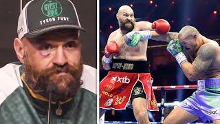 Tyson Fury Reacts Oleksandr Usyk ROBBERY