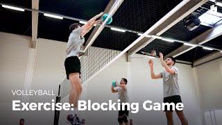 Exercise: blocking game | Volleyball