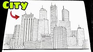 How to draw a City - SHN Best Art