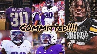 BOOM!! FORMER TCU 3⭐️LB HAS COMMITTED TO COLORADO FOOTBALL!! KYLAN SALTER IS HEADED TO BOULDER!!