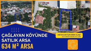 ÇAĞLAYAN KÖYÜNDE SATILIK 634 M² BURSA MANZARALI ARSA