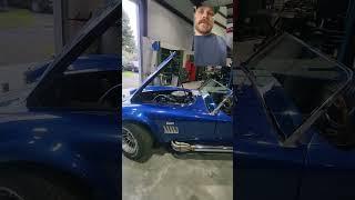 Hand built headders on a Arntz Cobra
